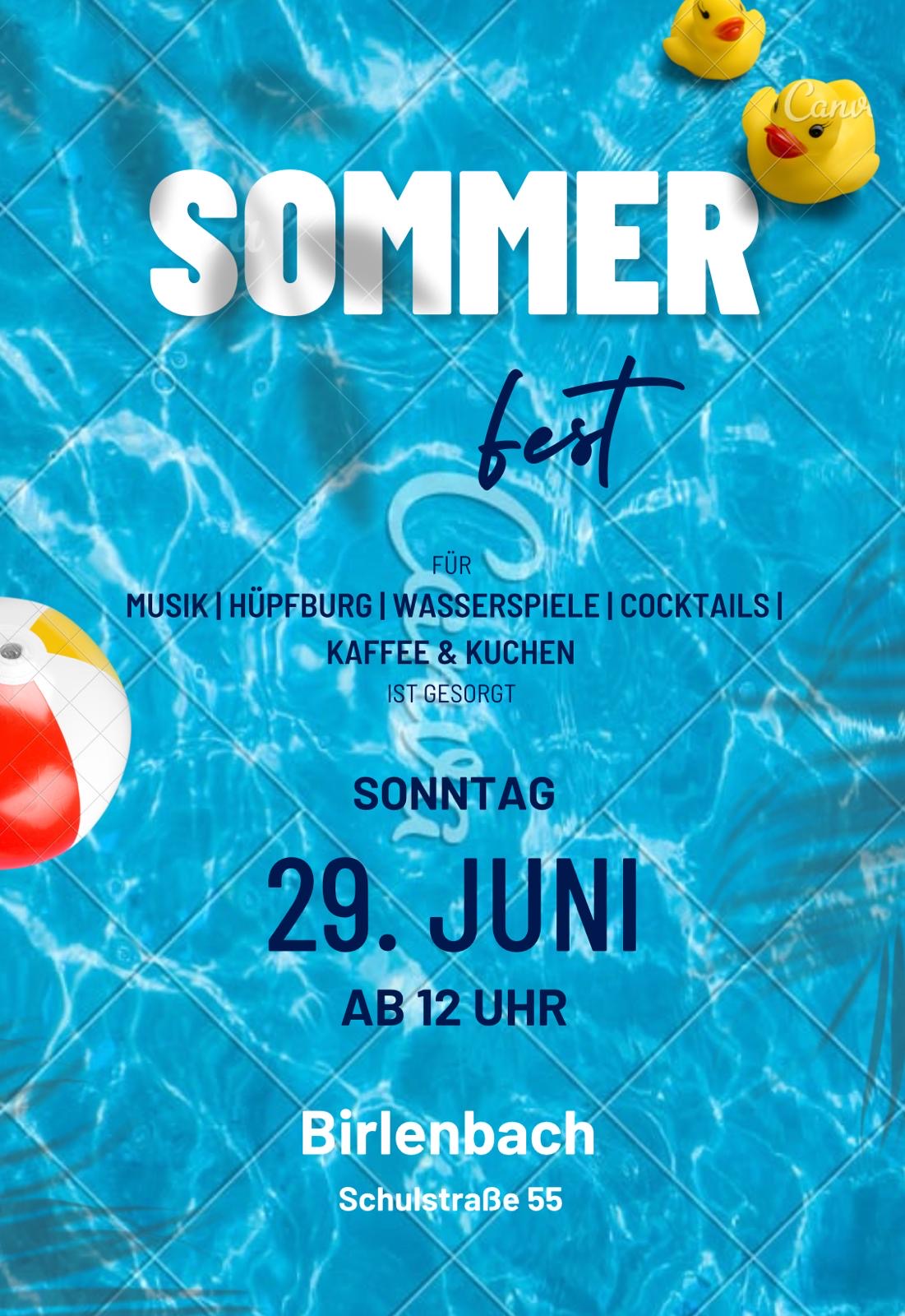 Mehr über den Artikel erfahren Sommerfest 29. Juni 2025