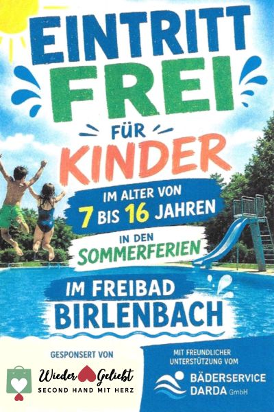 Mehr über den Artikel erfahren Freier Eintritt in den Ferien für Kinder von 7-16 Jahren